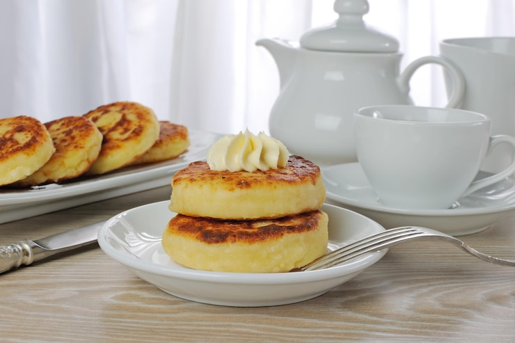 Photo curd cheesecakes