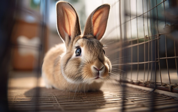 Curious Bunny Een reis vol ontdekkingen en vrijheid