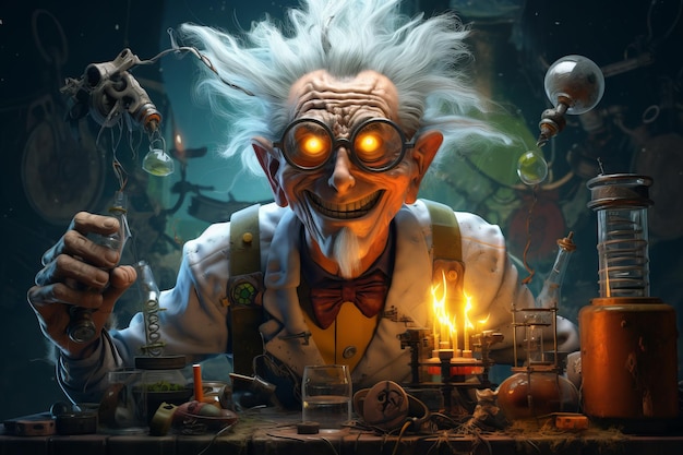 The curious concoctions of an old mad scientist Generative AI