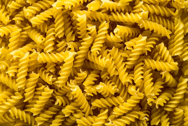 curly pasta background