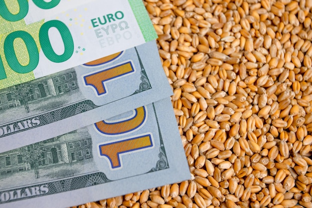 Currency and wheat grain export ban embargo on wheat and flour\
supplies to europe asia and africa