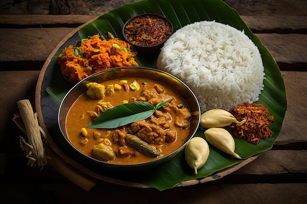 Curry en rijstmeel uit Sri Lanka