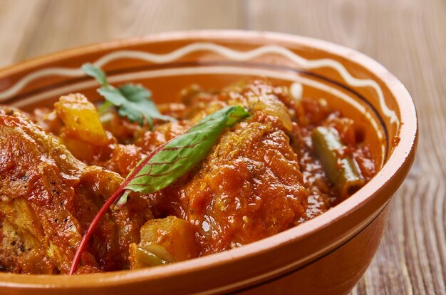 Foto curry heerlijke makhmali kip - makhmali murgh