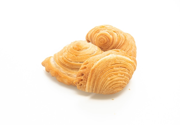 curry puff isolated on white background