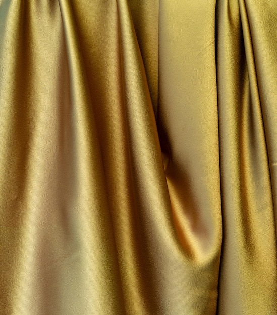 Curtain brown wave and soft shadow. background and isolated