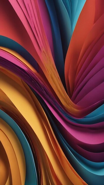 Curve paper shapes style background design