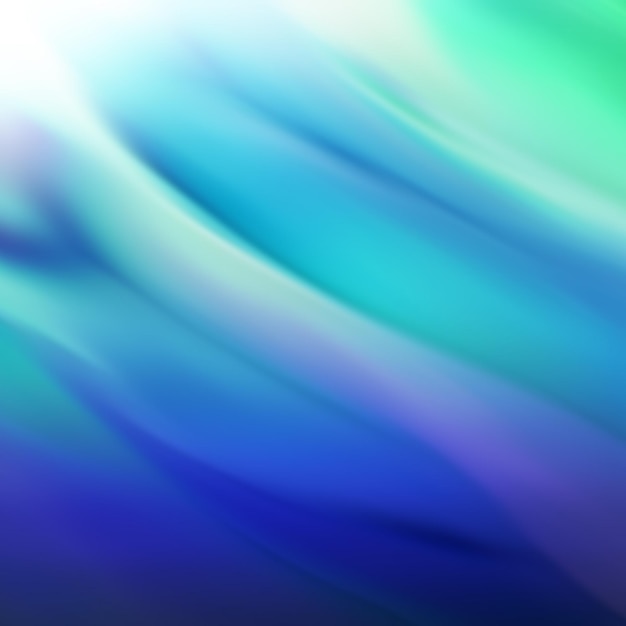 curved blurry colored blue background