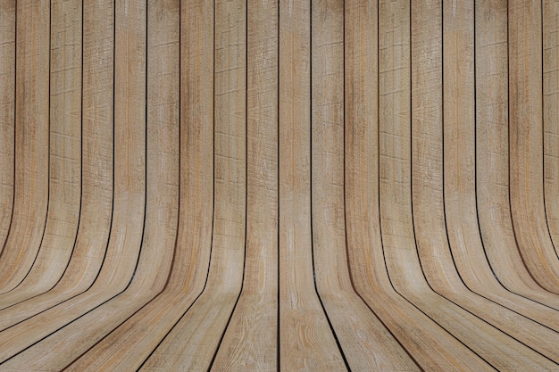 Curved Wood Parquet Background
