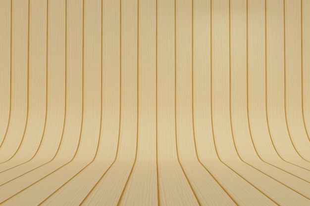 Curved Wood Parquet Background