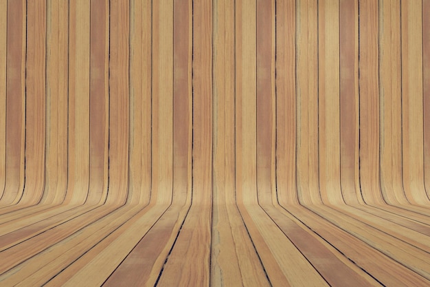 Curved Wood Parquet Background