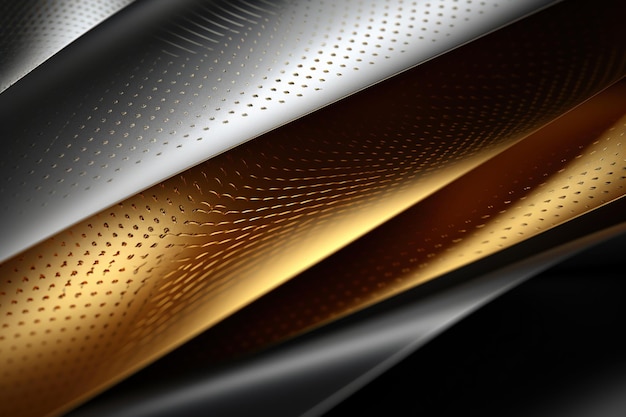 curvy gold and black background