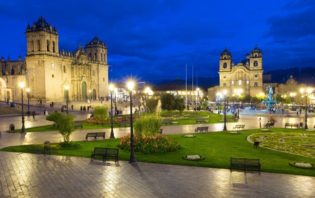Центр города Куско Перу Южная Америка
