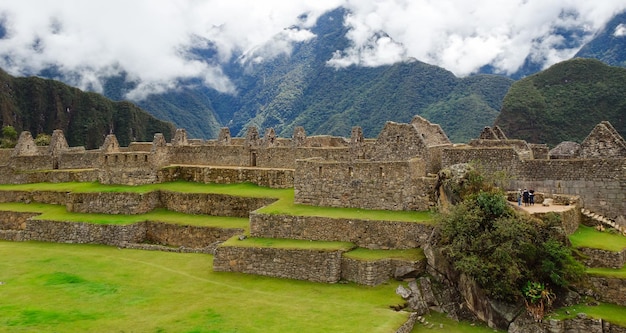 Cusco, Peru. the Ancient inca town of Machu Picchu