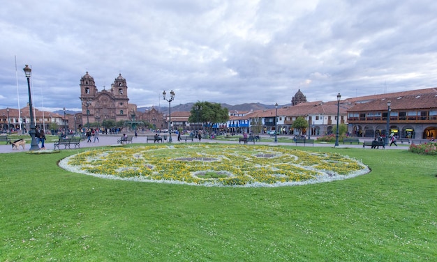 CUSCO PERUNOV 9 Kathedraal van Santo Domingo op 9 november 2015 in Cusco Peru De bouw werd voltooid in 1654, bijna honderd jaar nadat de bouw begon