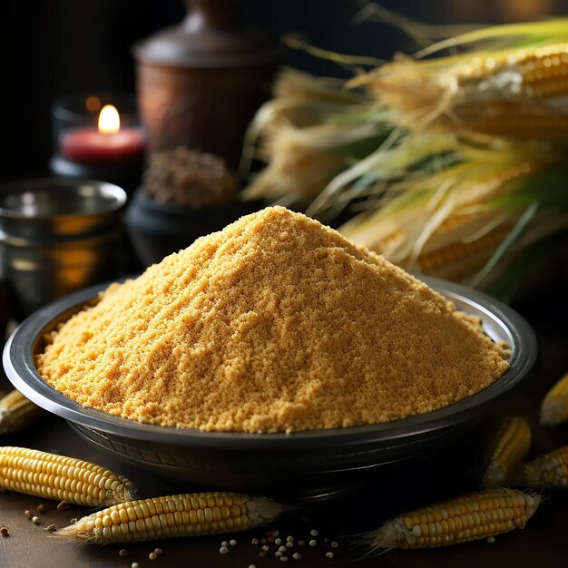 Cuscus, het traditionele Braziliaanse eten van couscous