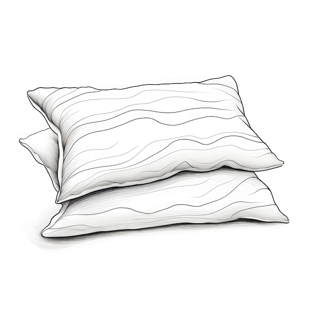 Photo cushion pillows ai generated