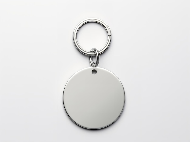 Custom Keychain Mockup for Personal and Promotional Use AI Generated