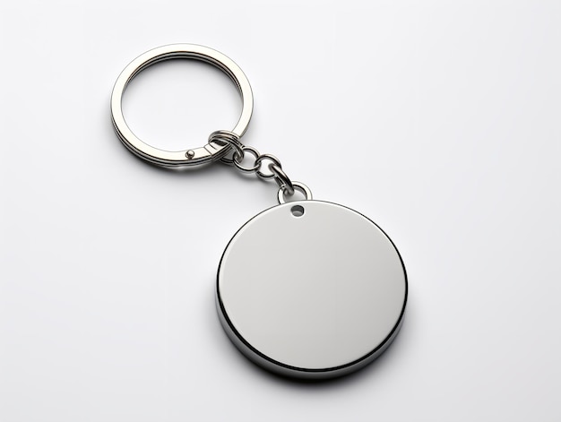 Custom Keychain Mockup for Personal and Promotional Use AI Generated