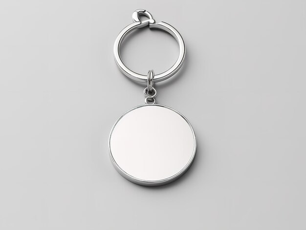 Custom Keychain Mockup for Personal and Promotional Use AI Generated