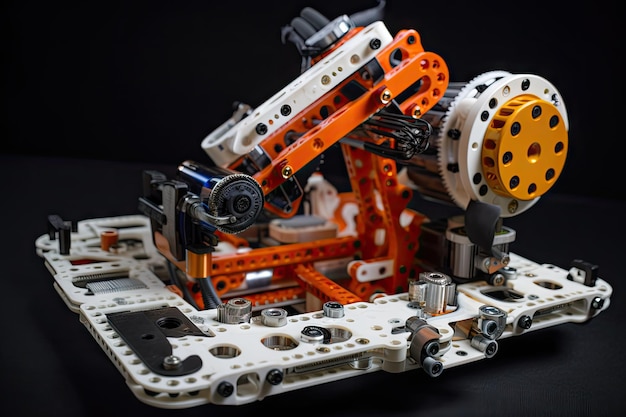 Custom robotic endeffector with drill saw and screwdriver for precise and intricate work