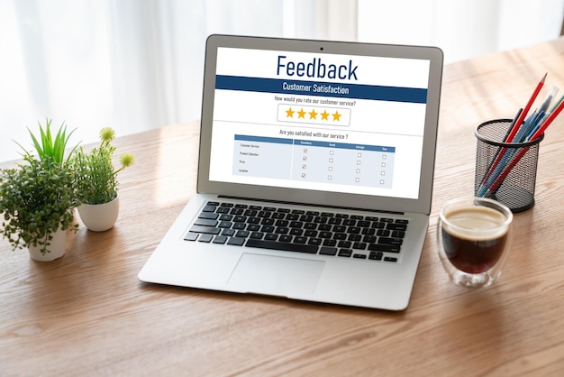 Customer feedback and review analysis by modish computer software for corporate business