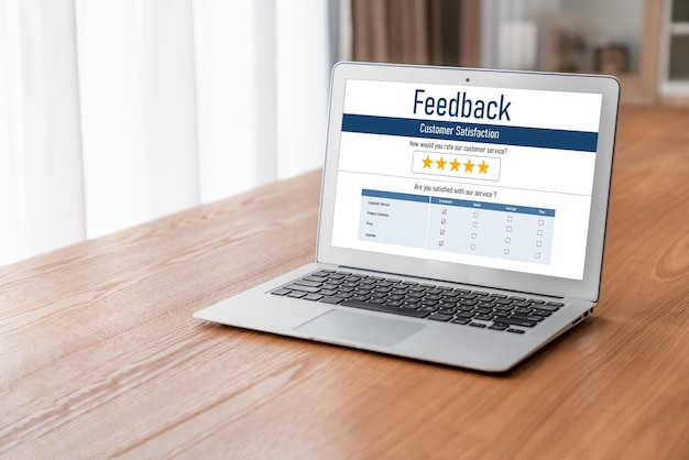 Photo customer feedback and review analysis by modish computer software for corporate business