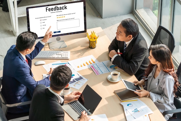 Customer feedback and review analysis by modish computer software