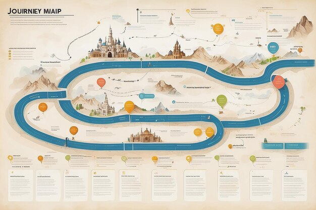 Foto mappa del percorso del cliente