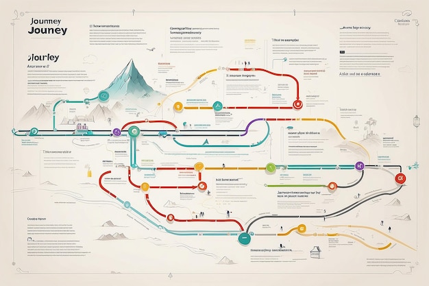 Mappa del percorso del cliente