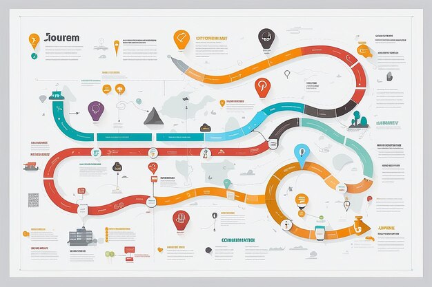 Foto mappa del percorso del cliente