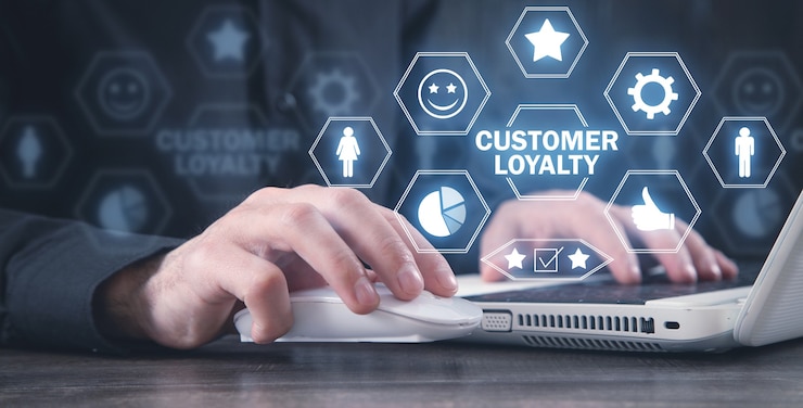 Photo customer loyalty. service. quality. business