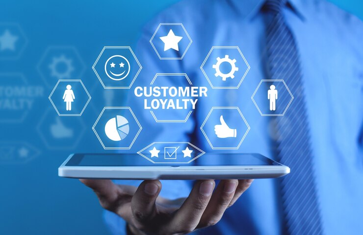 Photo customer loyalty. service. quality. business