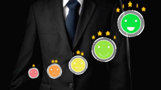 Customer review satisfaction feedback survey data for shrewd business