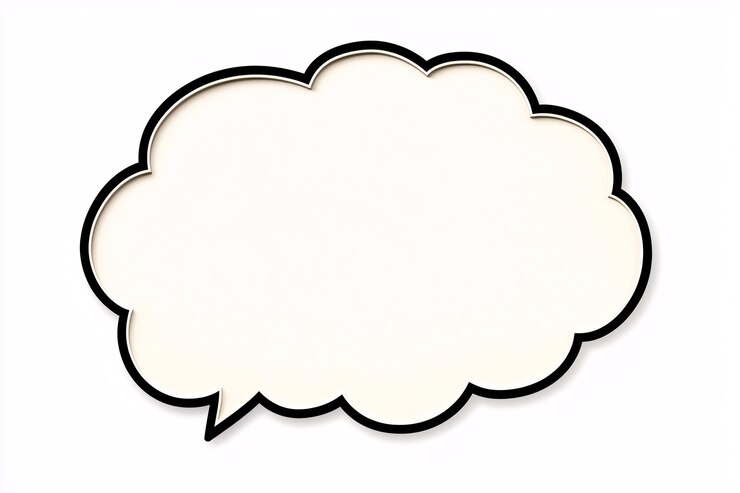 Photo a customizable poster template with a governor theme featuring a blank speech bubble for personalized messages against a clean white backdrop