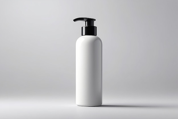 Customizable Shampoo Bottle Mockup for Your Design