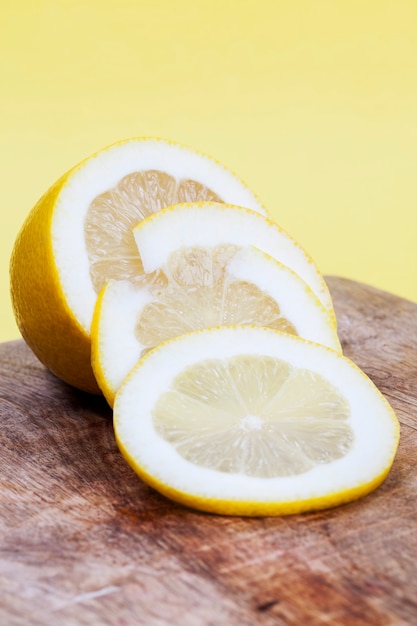 Cut lemon  