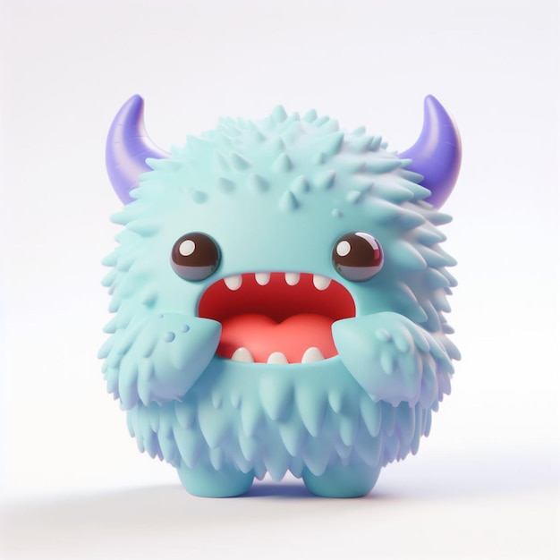 cute 3d animal monster