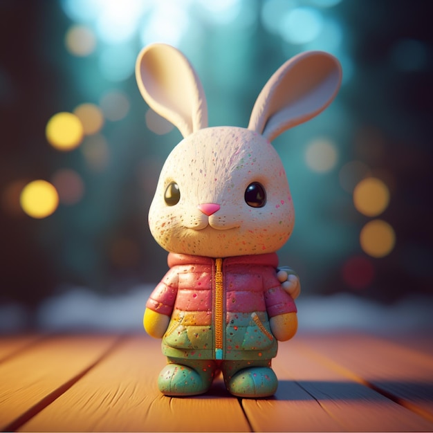 cute 3d bunny