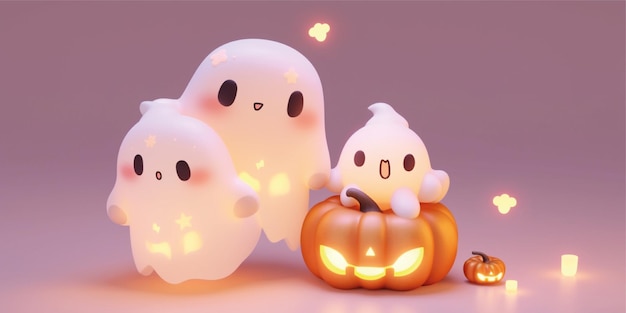 3Dカートゥーン ハロウィーン