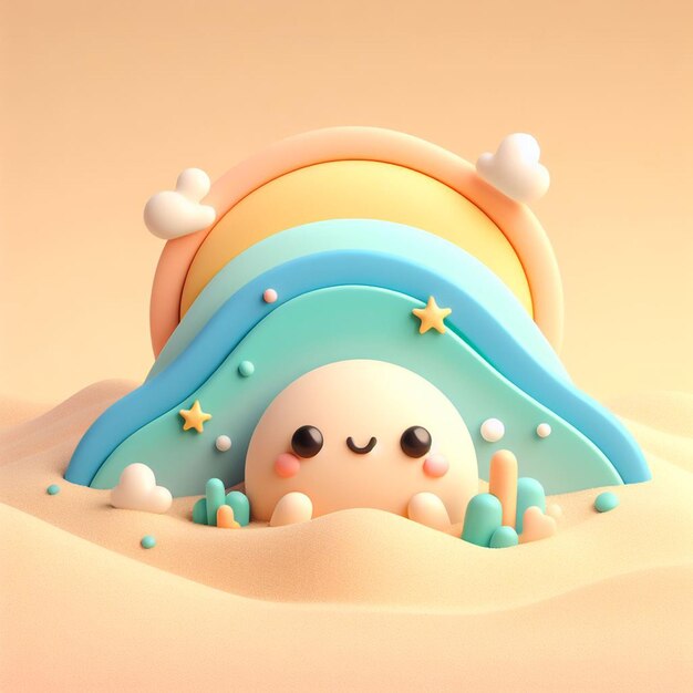 cute 3d character