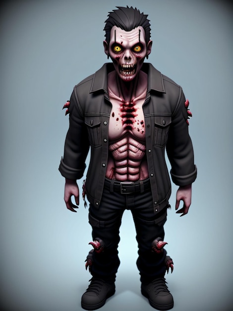 cute 3d zombie