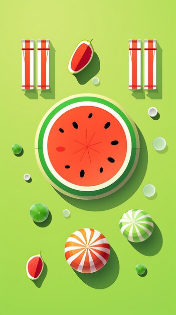 Photo cute abstract summer mobile wallpaper