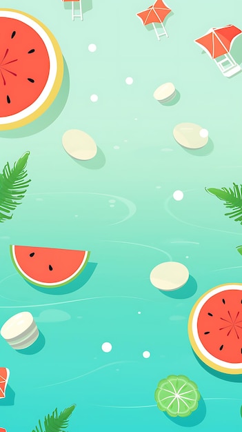 Photo cute abstract summer mobile wallpaper