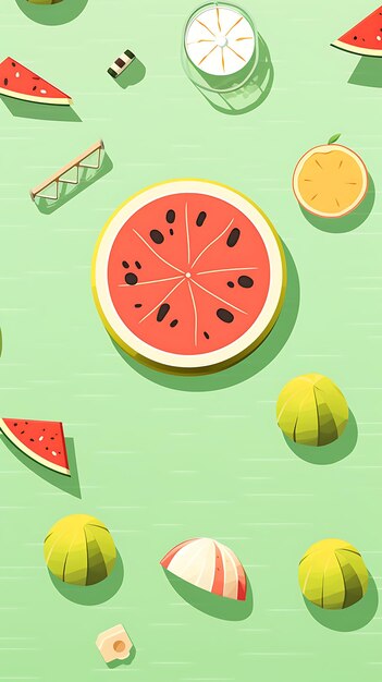 cute abstract summer mobile wallpaper