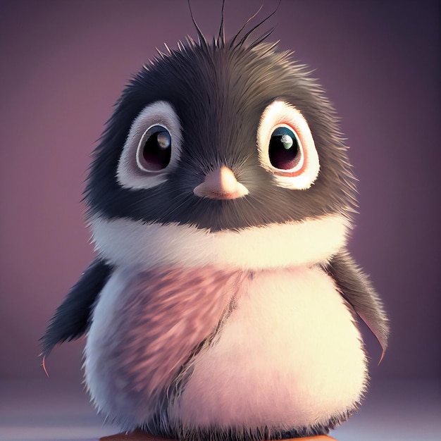 Cute an adorable animal Penguin