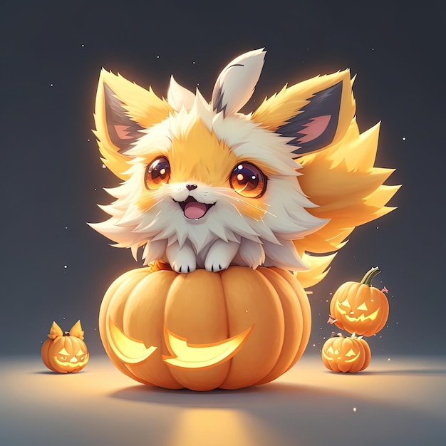 Premium Photo | Cute and adorable halloween ghosts spooky yet charming