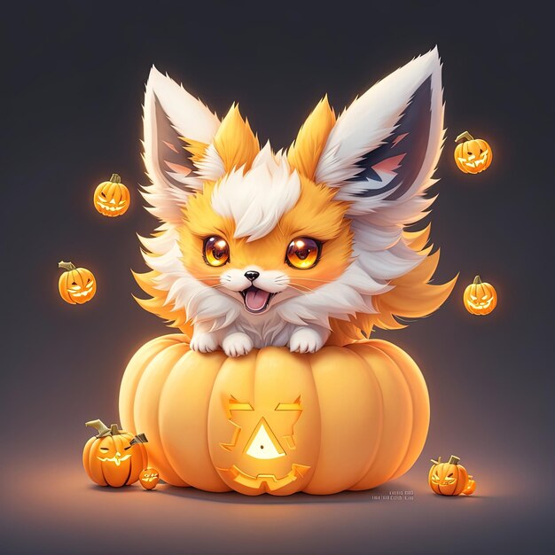 Premium Photo | Cute and adorable halloween ghosts spooky yet charming