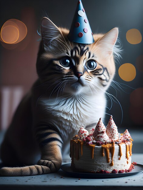 Cute animal birthday image