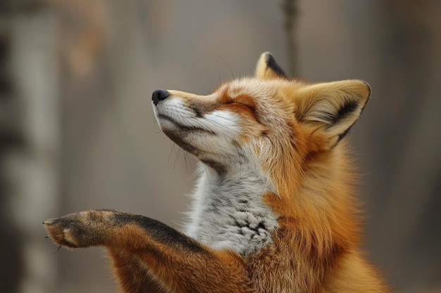 Cute animal doing dabbing