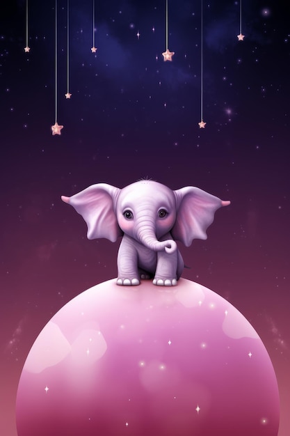 Cute animal illustration design